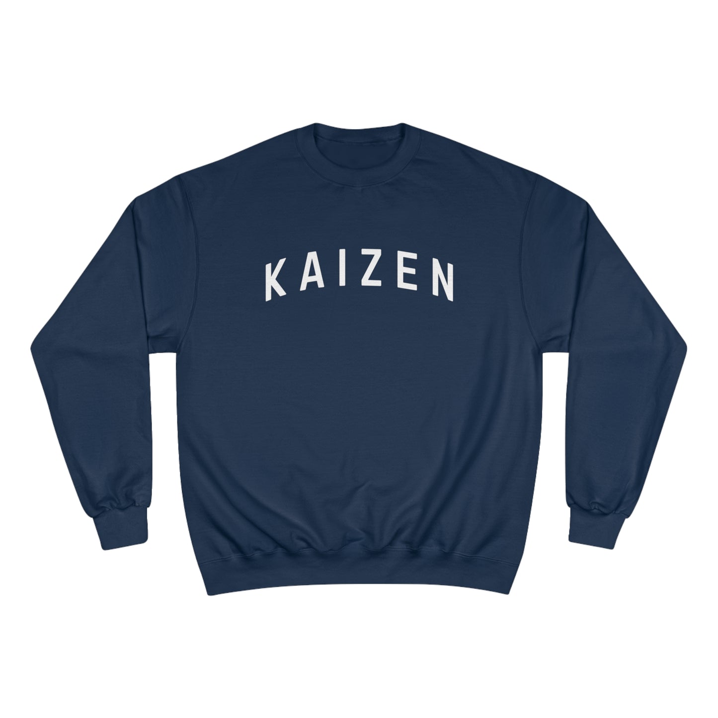 KAIZEN COLLEGE - CHAMPION SWEATER - NAVY