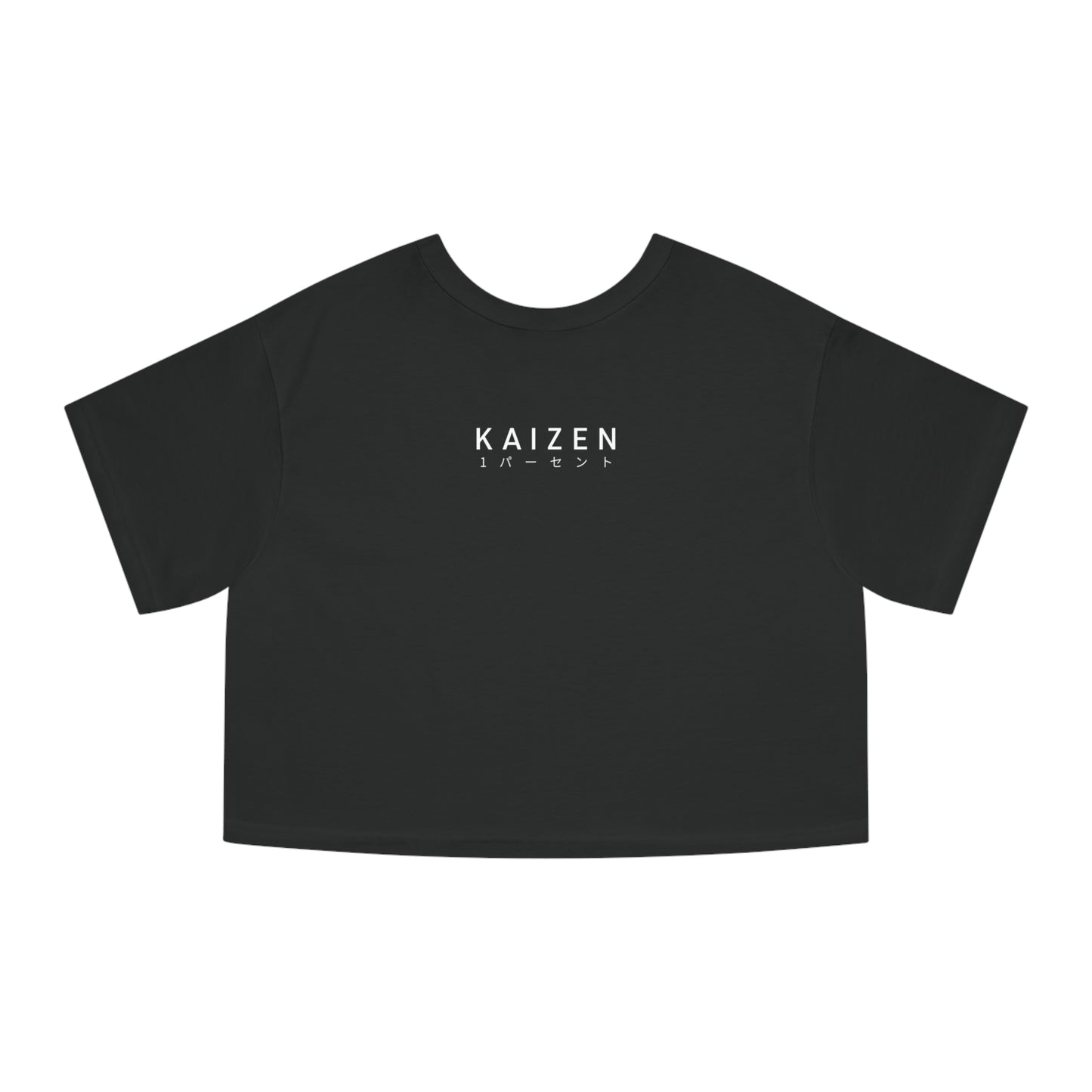 WOMEN'S KAIZEN X CHAMPION 1 PERCENT CROPPED TEE