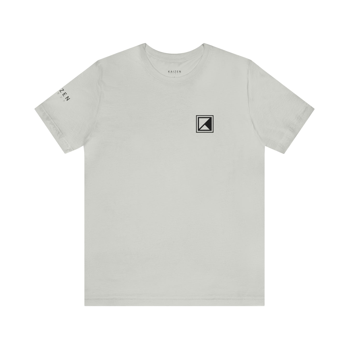 BLOCKS TEE - SILVER