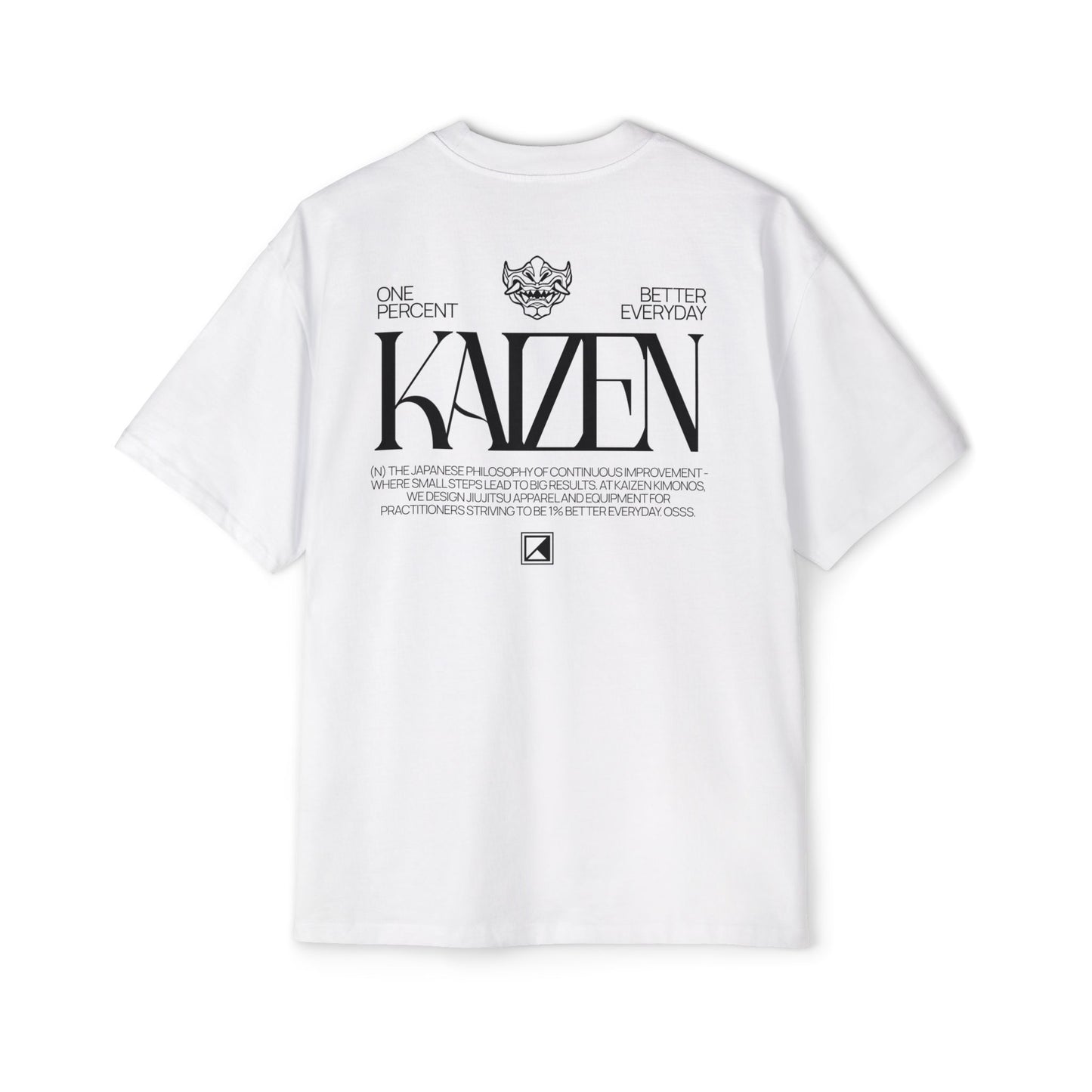 PHILOSOPHY TEE - OVERSIZED WHITE