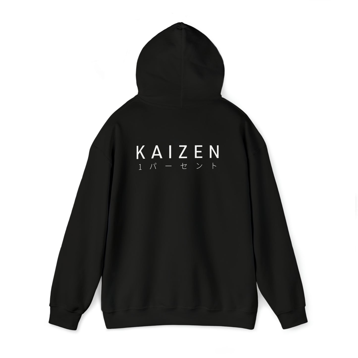 1 PERCENT - HEAVY BLEND HOODIE - BLACK