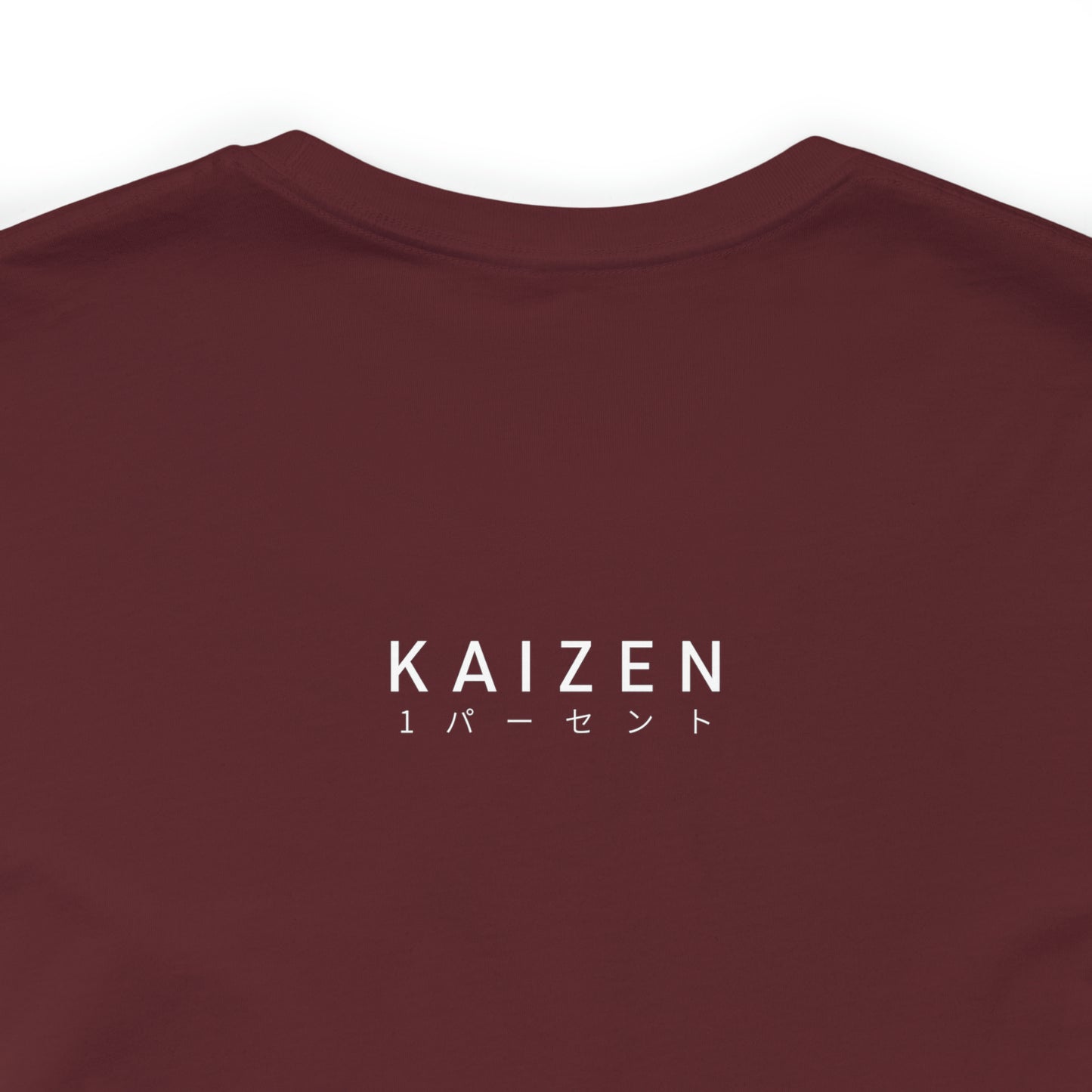 1 PERCENT TEE - MAROON