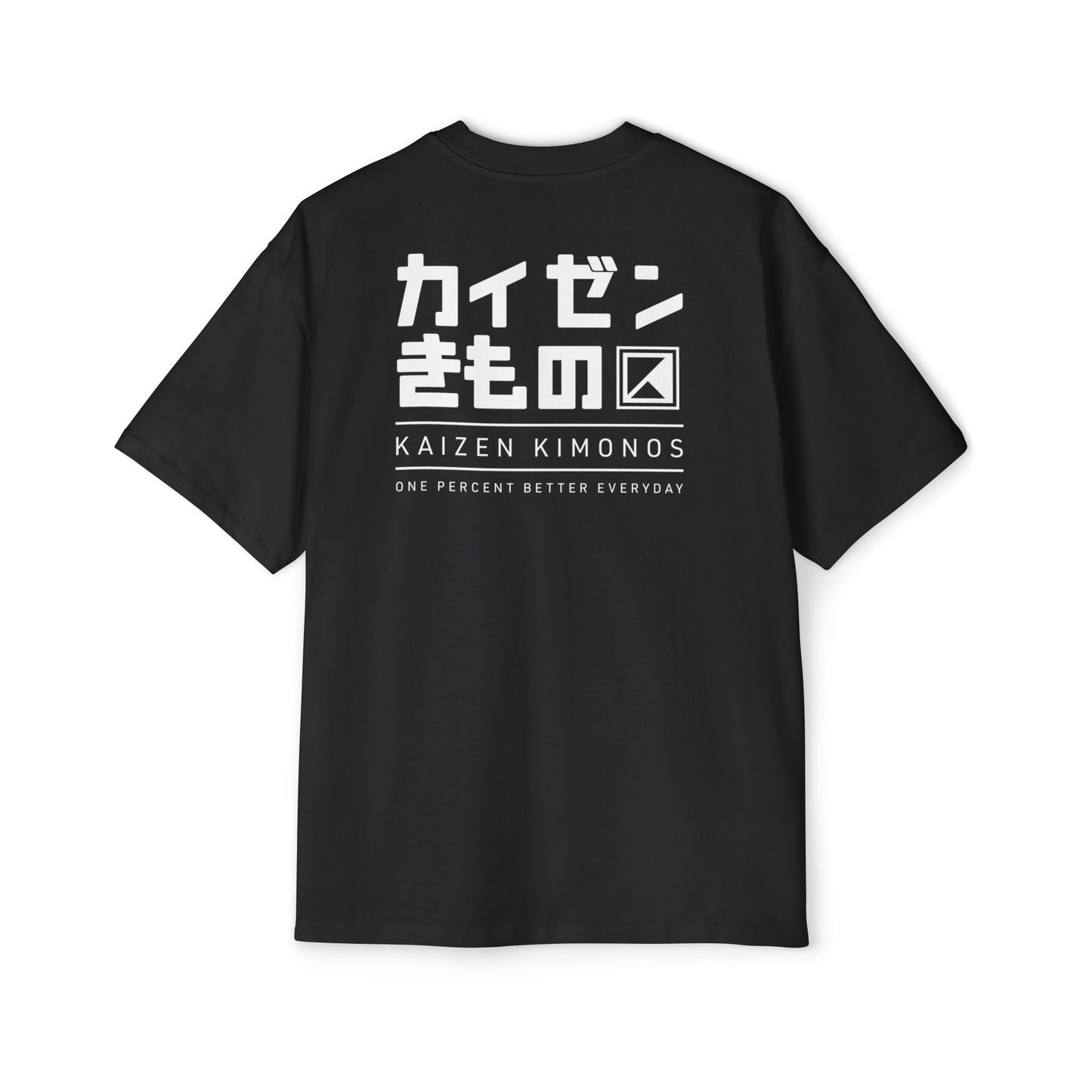 KATAKANA TEE - OVERSIZED BLACK
