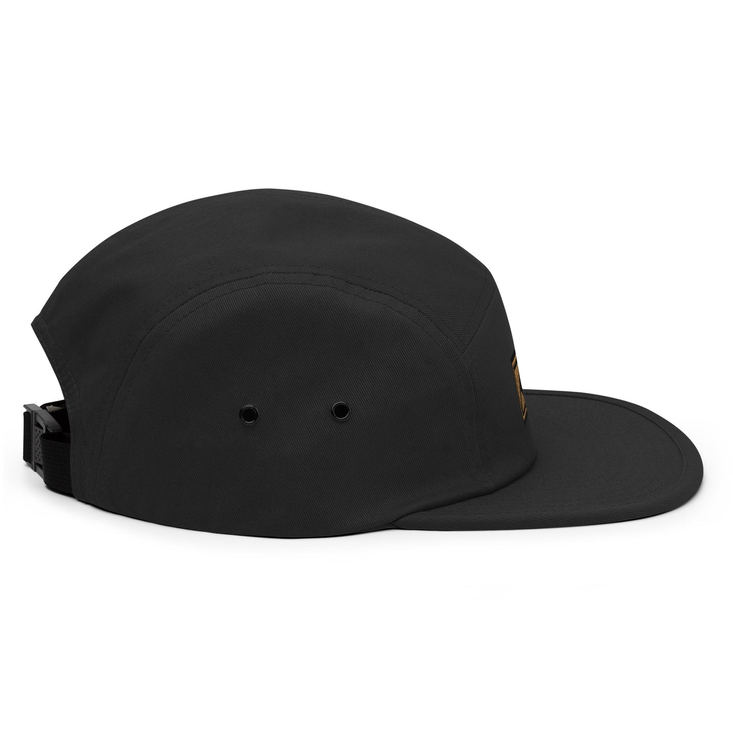 BROWN FIVE PANEL HAT