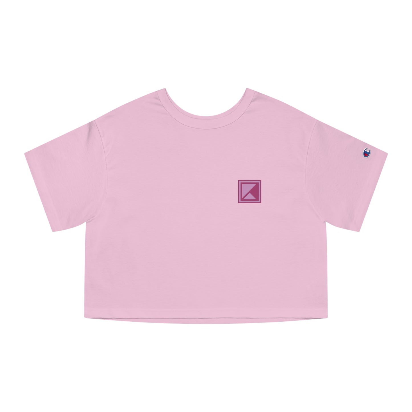 WOMEN'S KAIZEN X CHAMPION 1 PERCENT CROPPED TEE - PINK