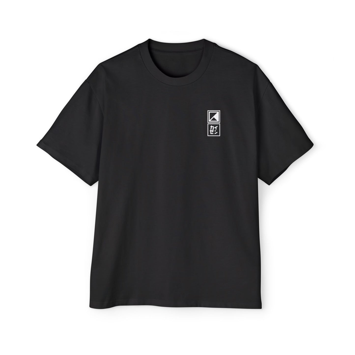 KATAKANA TEE - OVERSIZED BLACK