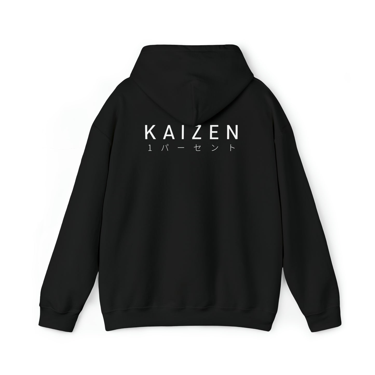 1 PERCENT - HEAVY BLEND HOODIE - BLACK