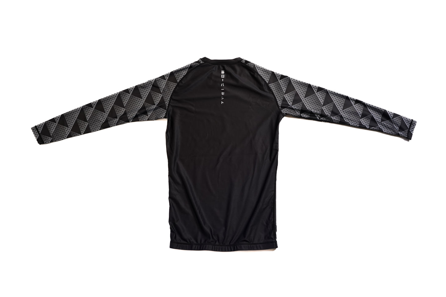 MAINICHI RASHGUARD - BLACK LS