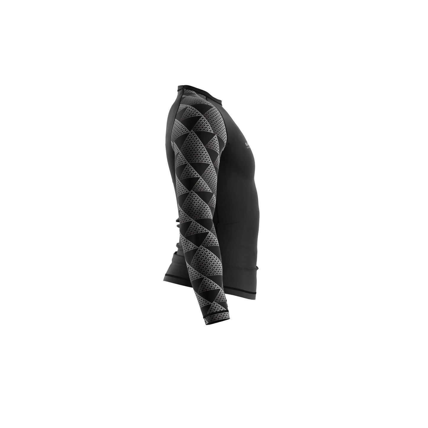 MAINICHI RASHGUARD - BLACK LS