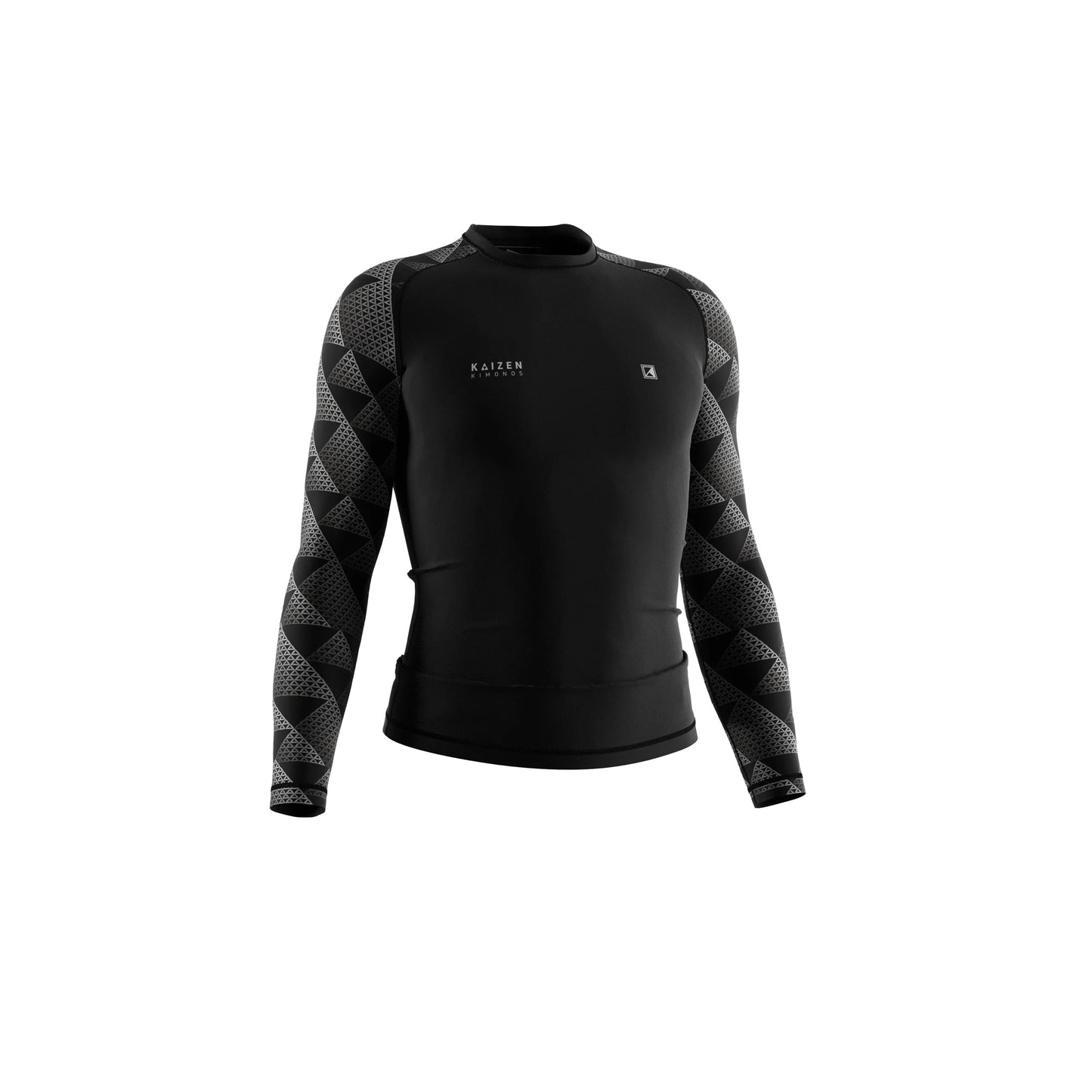 MAINICHI RASHGUARD - BLACK LS