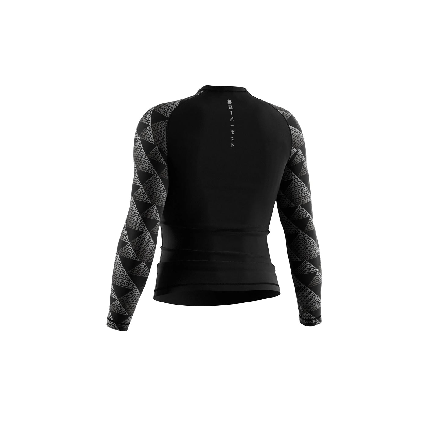 MAINICHI RASHGUARD - BLACK LS