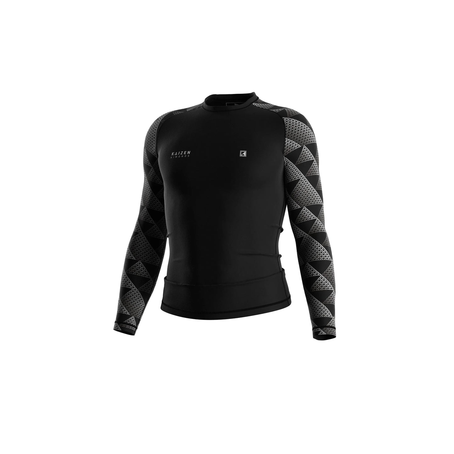 MAINICHI RASHGUARD - BLACK LS