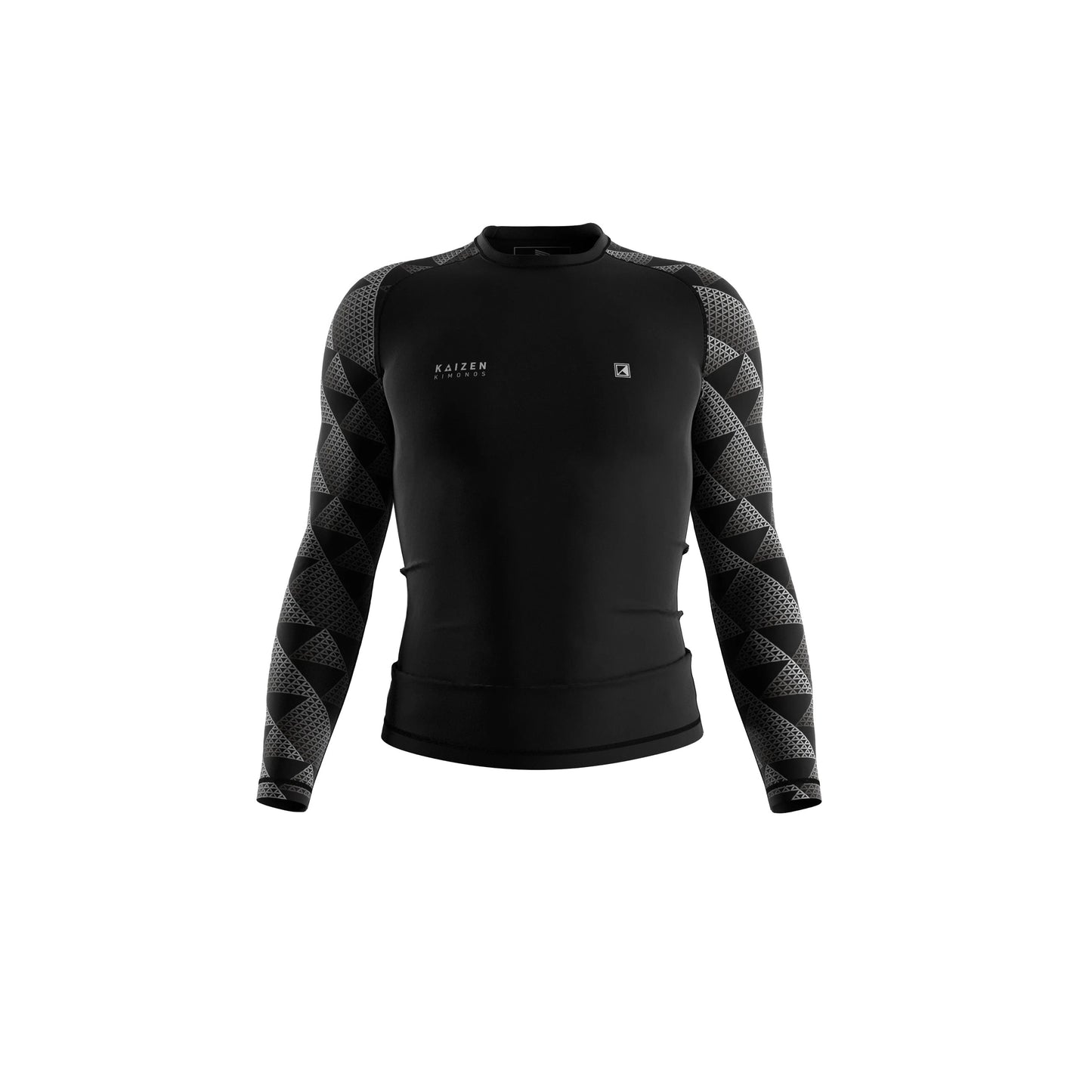 MAINICHI RASHGUARD - BLACK LS
