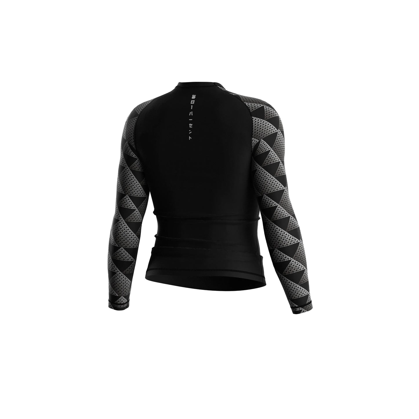 MAINICHI RASHGUARD - BLACK LS