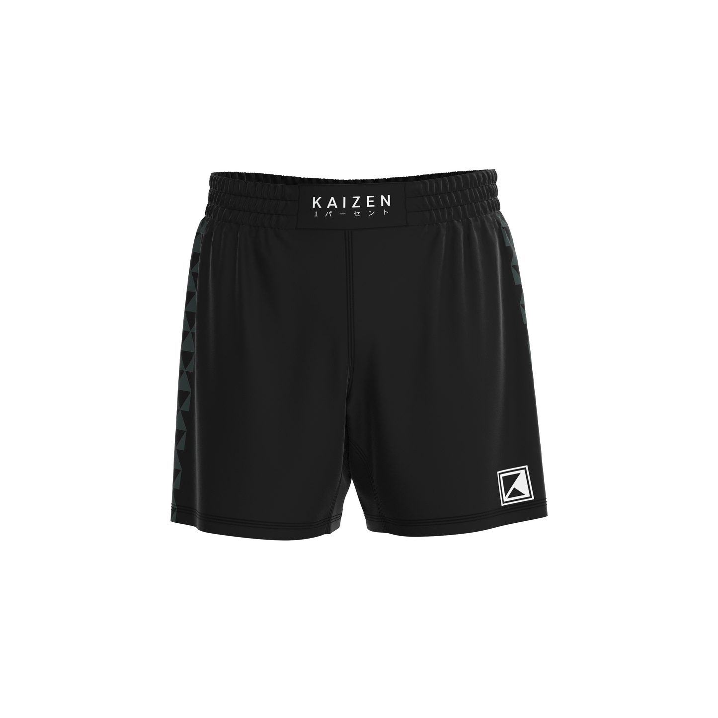UROKO FIGHT SHORTS - BLACK