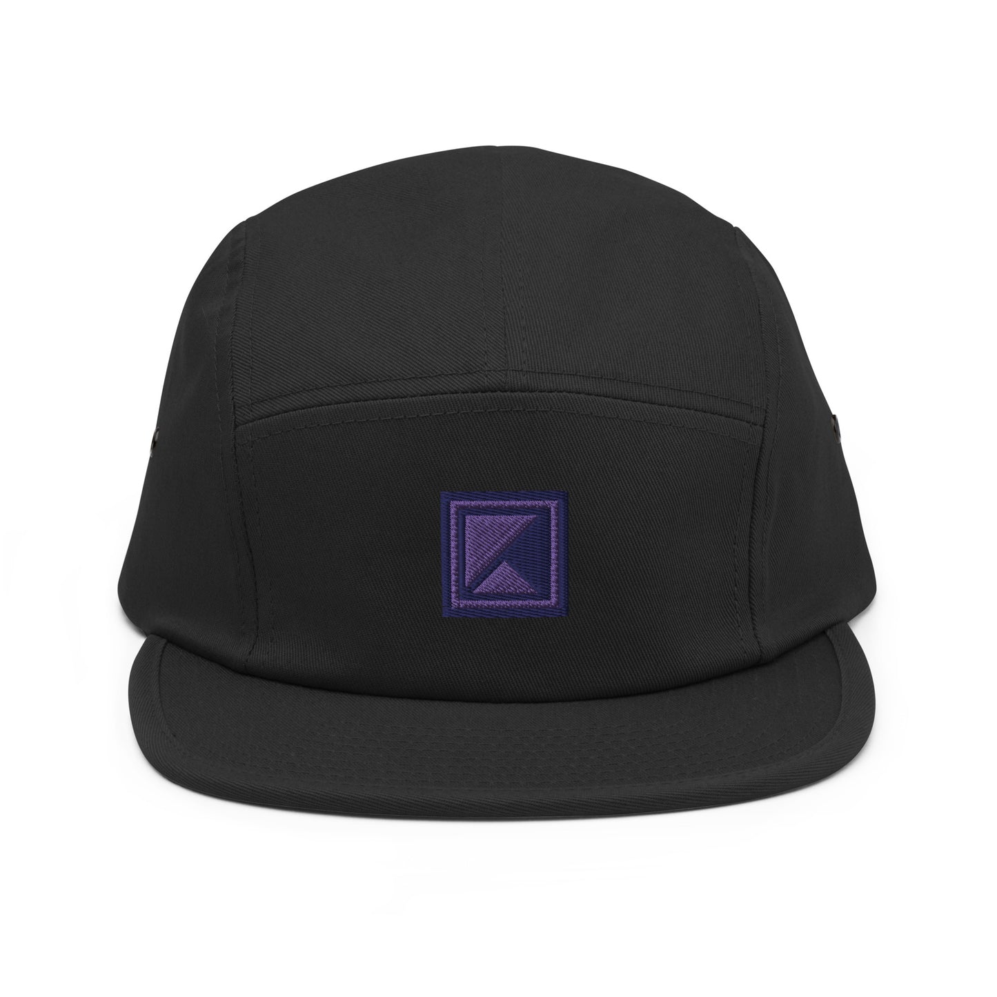 PURPLE FIVE PANEL HAT