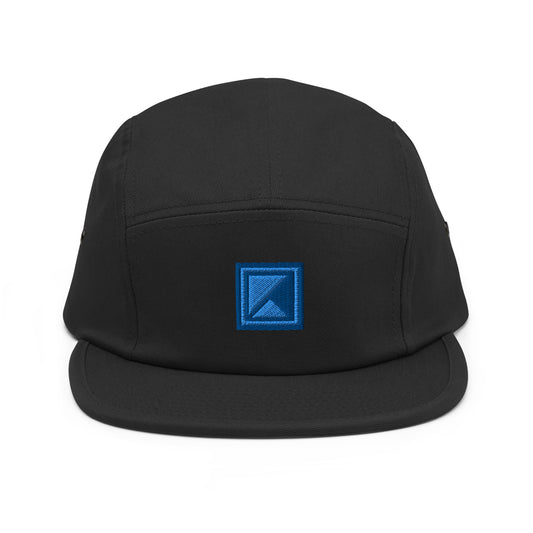 BLUE FIVE PANEL HAT