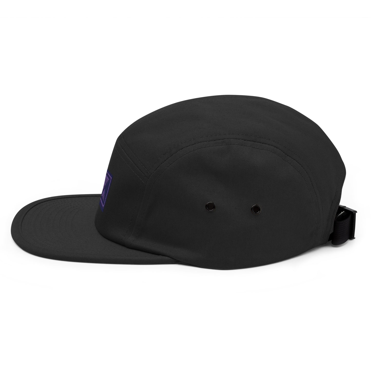 PURPLE FIVE PANEL HAT