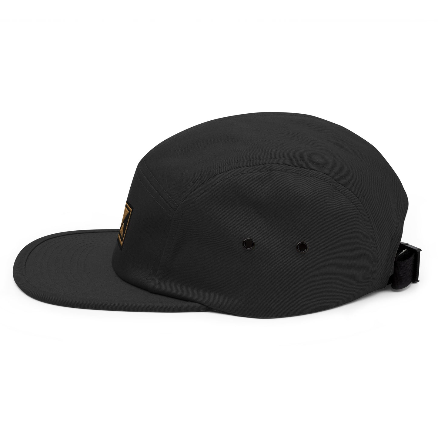 BROWN FIVE PANEL HAT