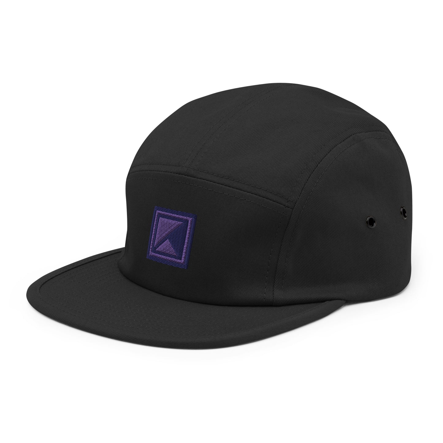 PURPLE FIVE PANEL HAT