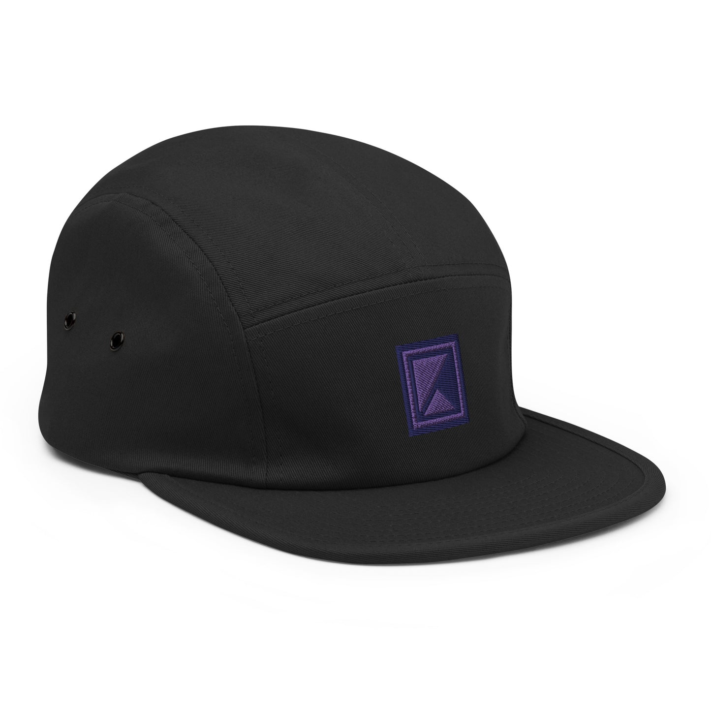 PURPLE FIVE PANEL HAT