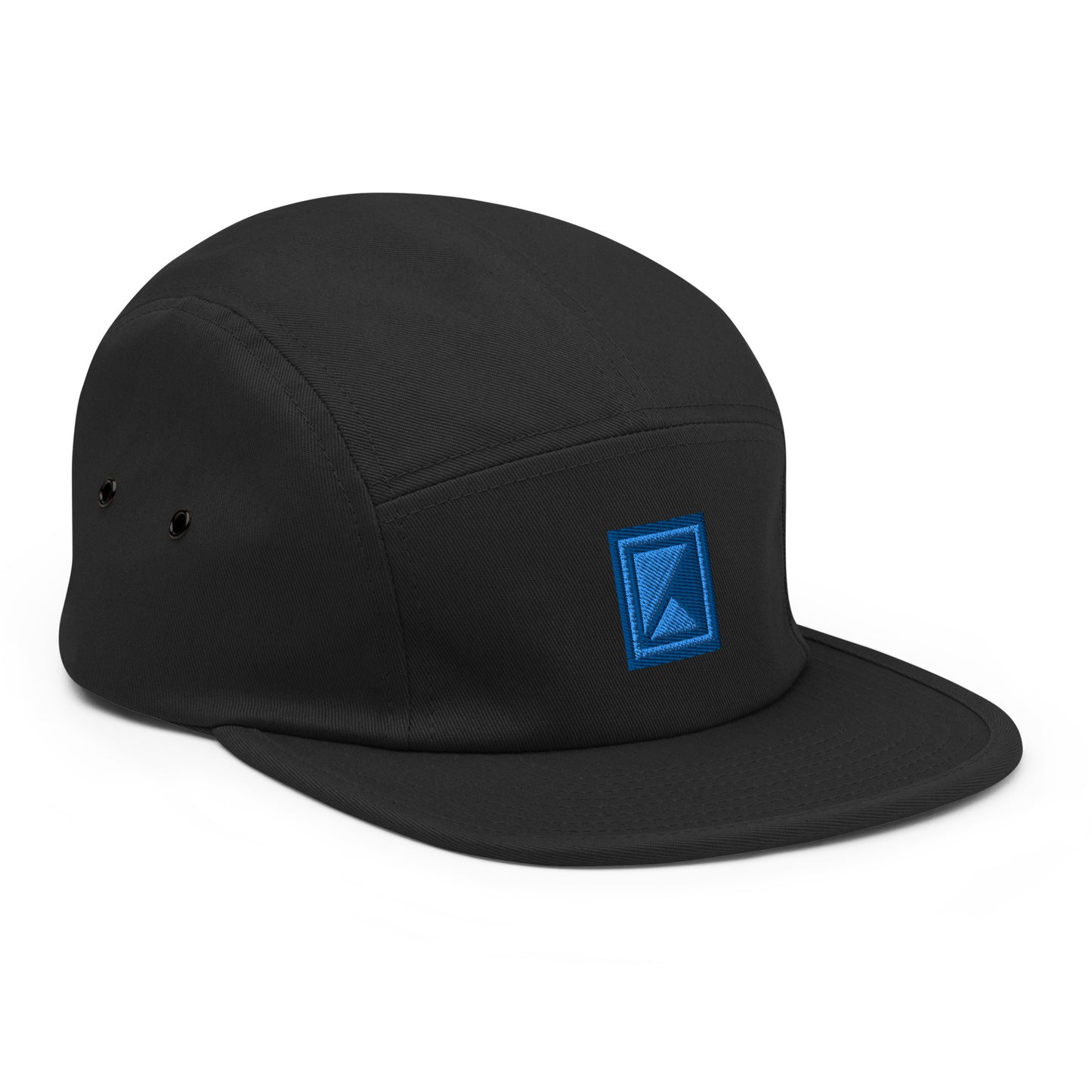 BLUE FIVE PANEL HAT