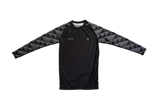 MAINICHI RASHGUARD - BLACK LS